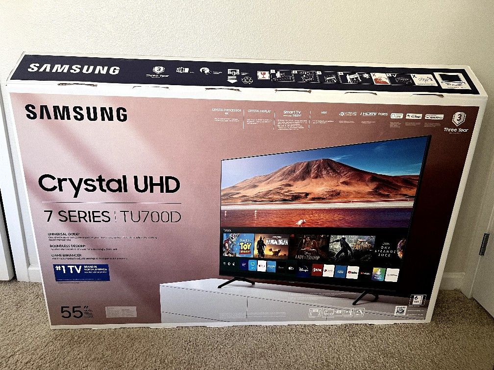 samsung 55 tu700d crystal uhd 4k smart tv un55tu700dfxza