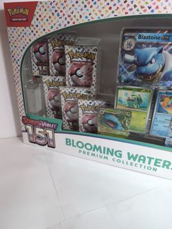 Pokemon 151 Blooming Waters Premium Collection Brand New Factory Sealed