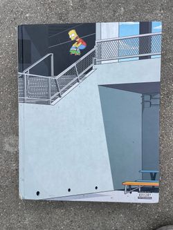 The Skate Book #3 Lance Mountain Bart Simpson (hard cover)