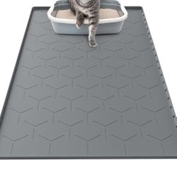 Cat Litter Box Mat 34”X22”