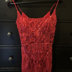 Red Formal Dress 