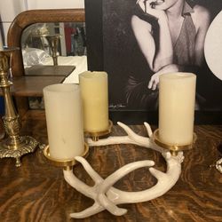 Antler Candle Holder
