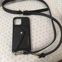 Bandolier leather Phone Case And Leather Strapping