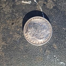 1883 UNCIRCULATED MORGAN SILVER DOLLAR