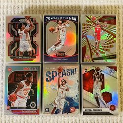Atlanta Hawks 370 Card Basketball Lot! Rookies, Prizms, Parallels, Memorabilia, Short Prints, Variations & More!