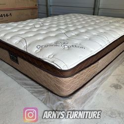 ☁️  Full Size Organic Style Very Nice Mattress (Mattress Only) 