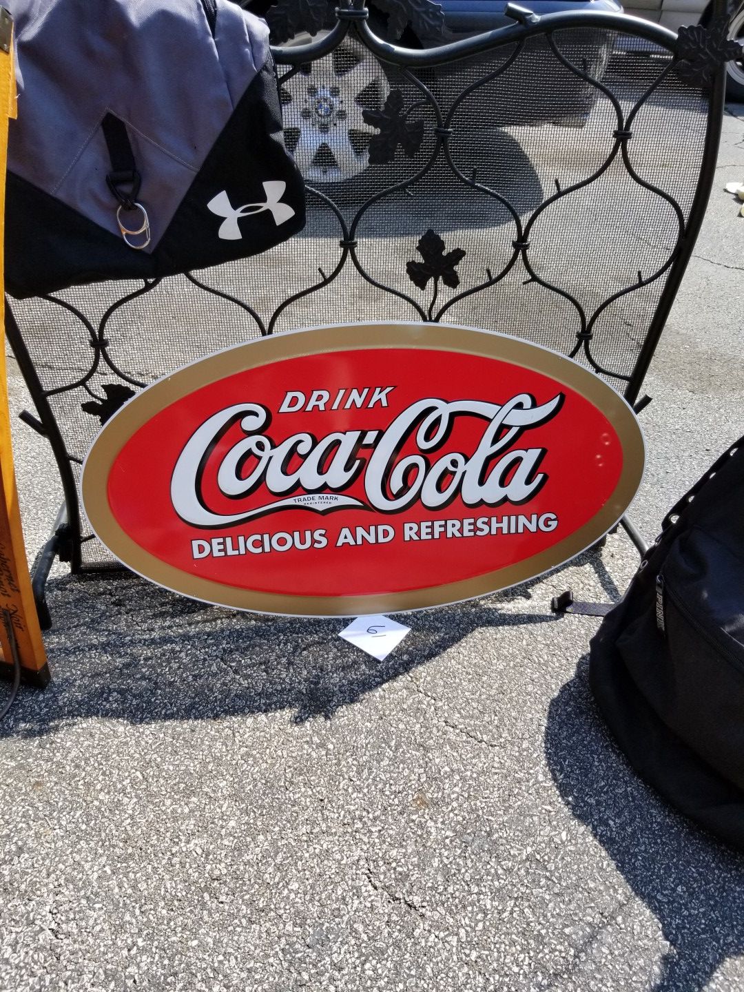 Coca cola sign