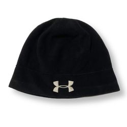 Under Armour , Youth, Performance Apparel, Black Fleece Lined Beanie Winter Hat