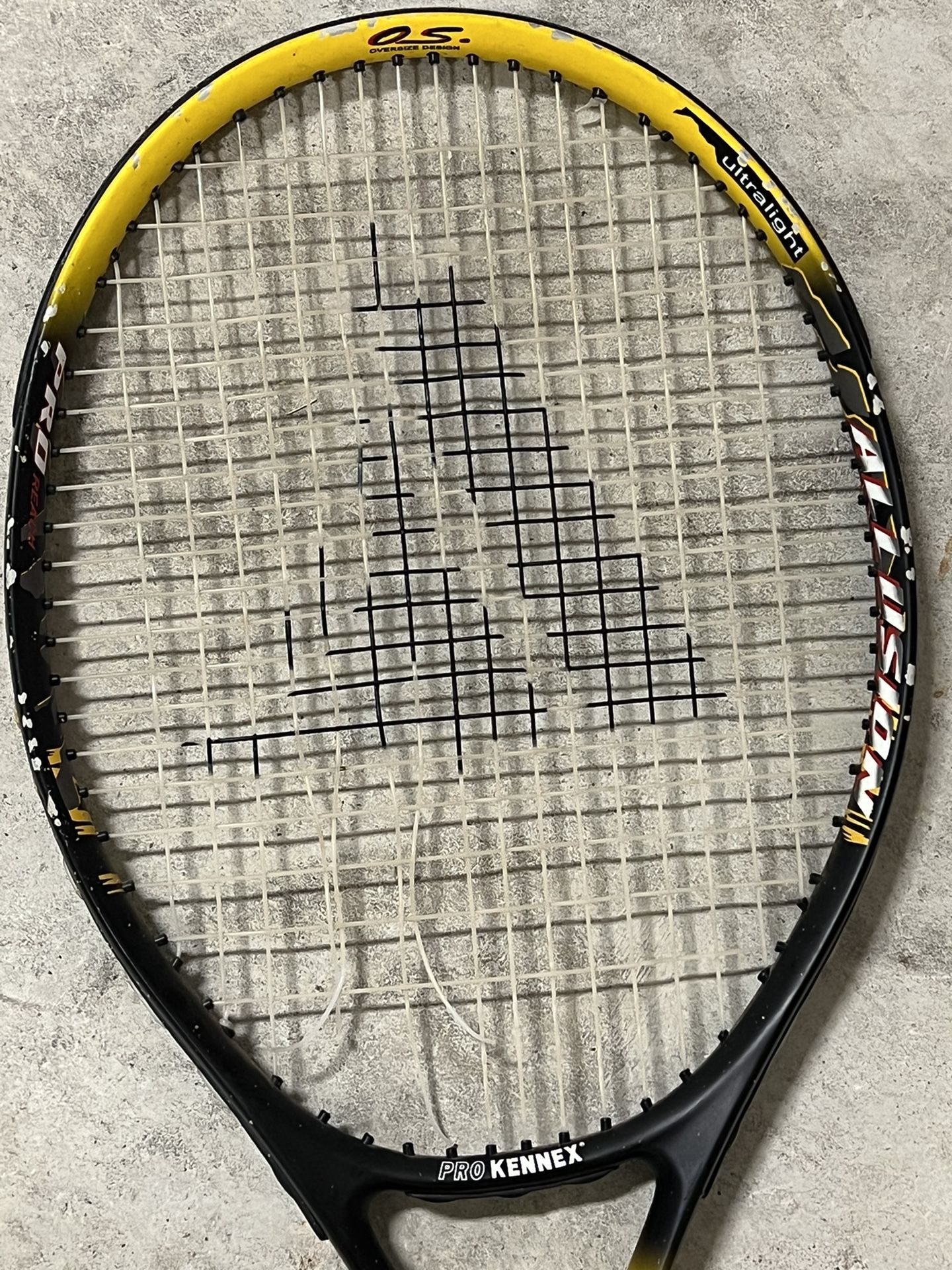 Prokennex Mens Yellow Tennis Racket 