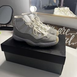 Jordan 11 Vast Grey Size 5.5 Y