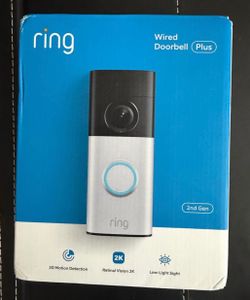 NEW Ring Wired Doorbell Plus (2nd Gen) – 2K Video + 3D Motion