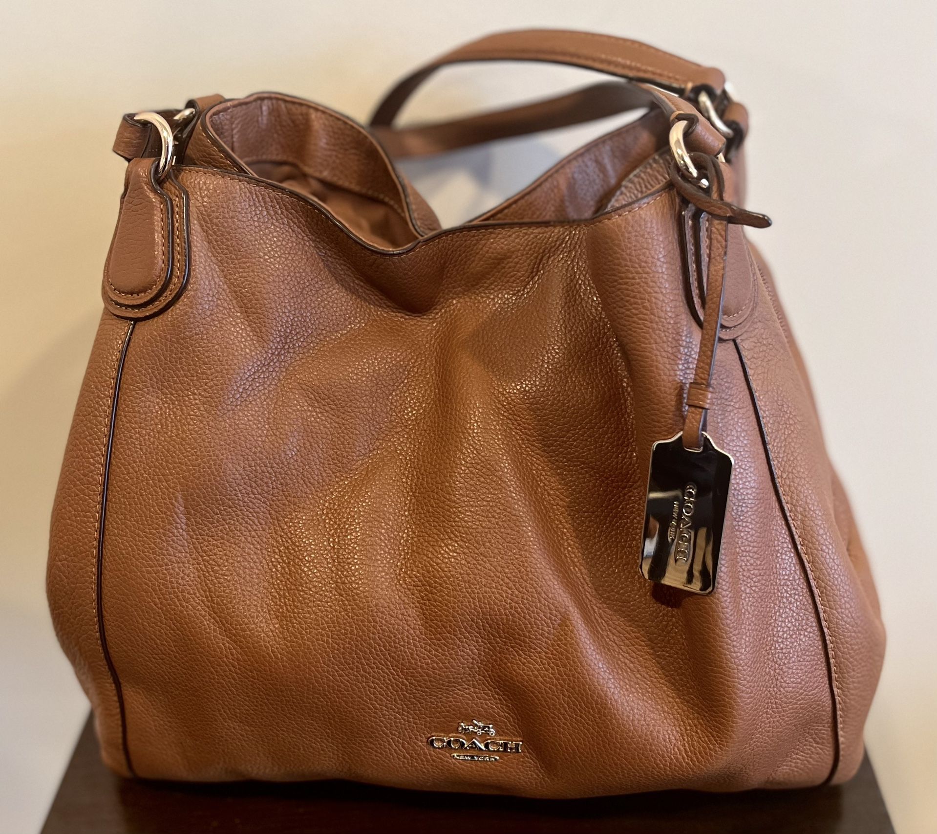 Coach Purse • Brown Leather