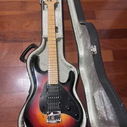 Ernie Ball Music Man Silhouette Guitar HSH Vintage Sunburst