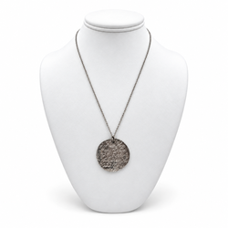 Tiffany & Co. Happy New Year Pendant Sterling Silver with 17" Necklace. (Pre-Owned)