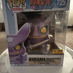 Funko Pop! 6" KURAMA #725 from Naruto Shippuden Animation Hot Topic Exclusive