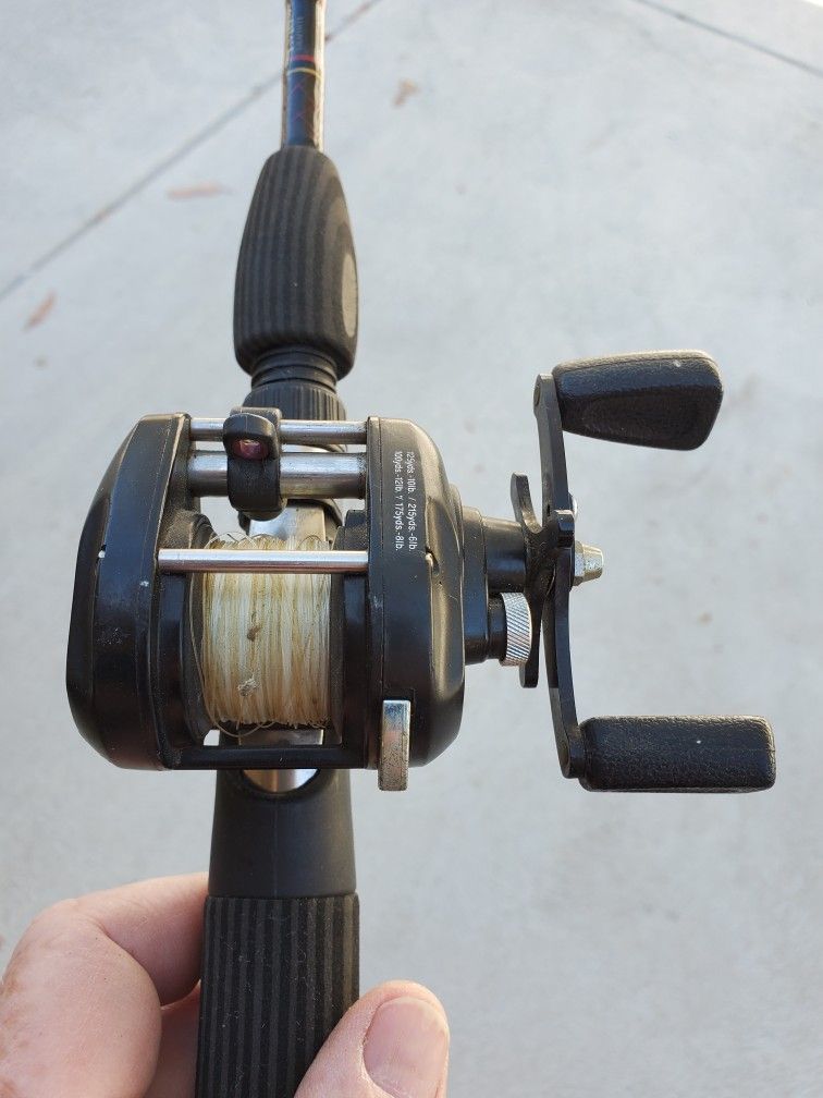 Baitcaster Fishing Reel & Rod