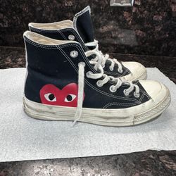  Comme des Garçons Play x Converse Chuck 70 High 'Black