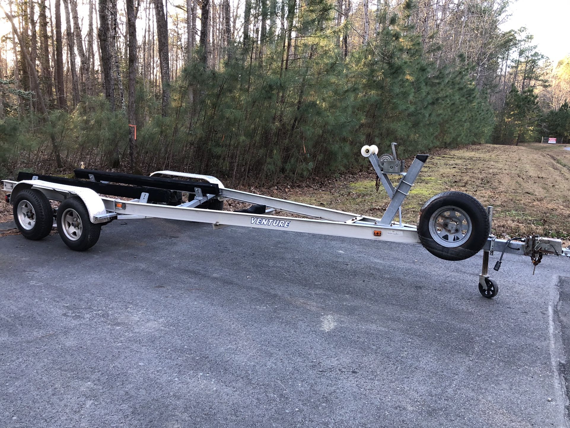 Venture Aluminum Tandem Axle Boat Trailer for Sale in Smithfield, VA