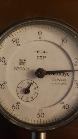 Mitutoyo dial indicator