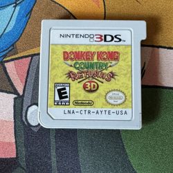 Donkey Kong Country Return 3DS