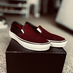 Vans Slip Ons - 7.5 Men - Brand New