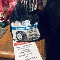 CABLE (SNOW)  CHAINS
