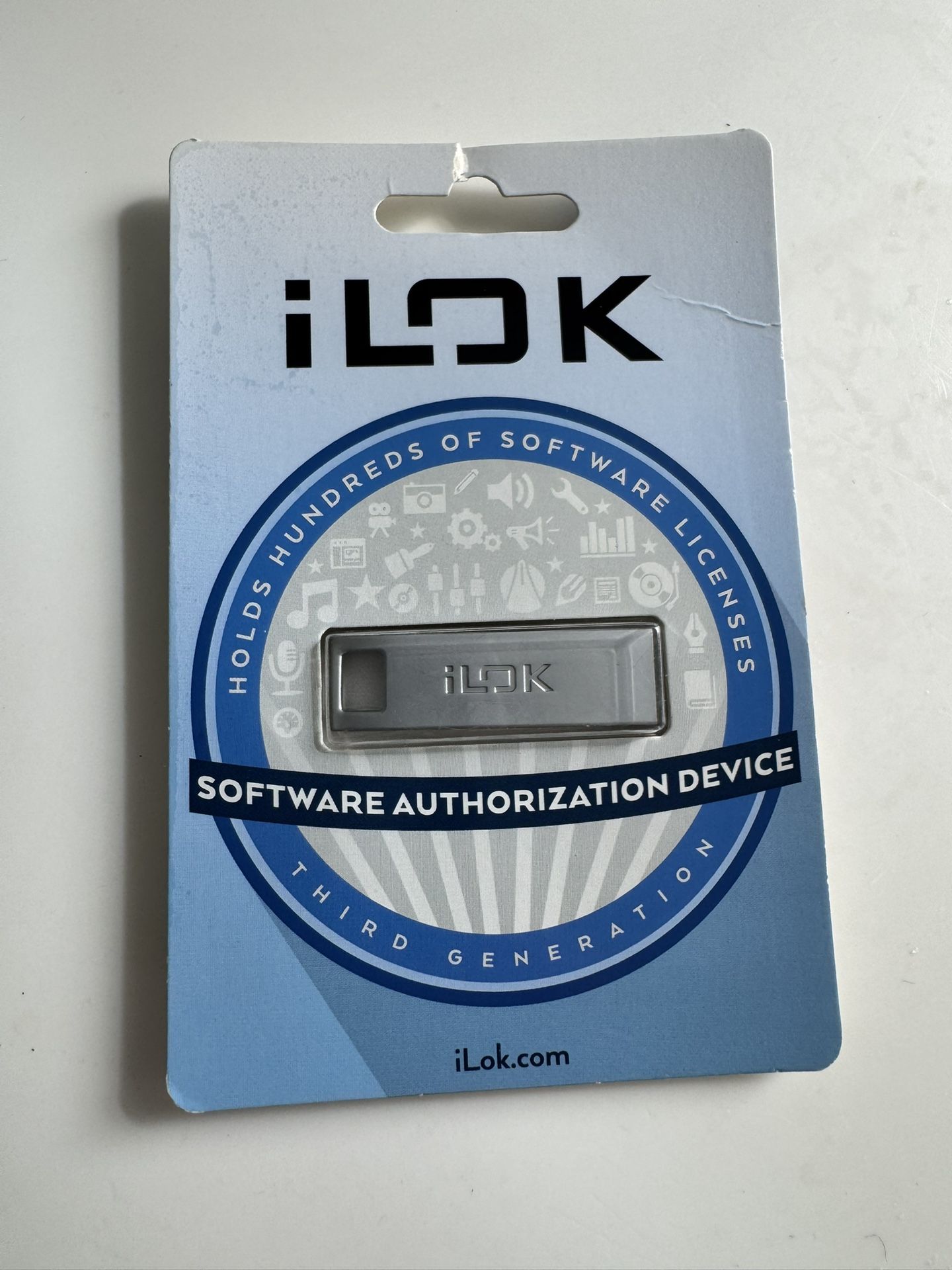 iLok USB software authorization device, brand new, never used