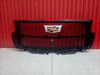 Cadillac Escalede Front Grille Black 2021-2024