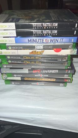 Xbox Games Lot