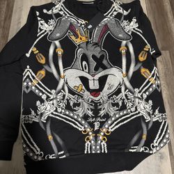 Rhinestone Bugz Bunny Sweatshirt