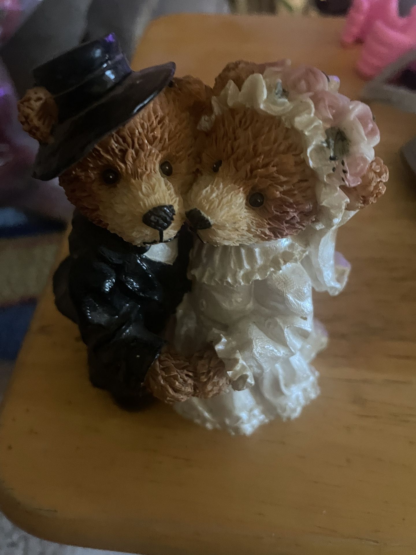 Groom And Bride Bears. $3.And Wedding Clothes.