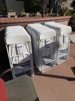 White Folding Chairs