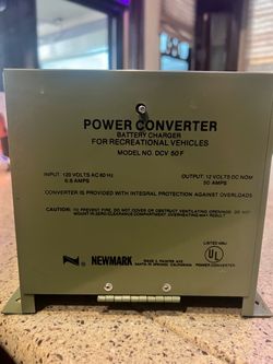 Newmark power converter 50 amp