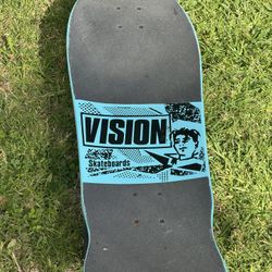 Old School Vision Deck With Carver Trucks