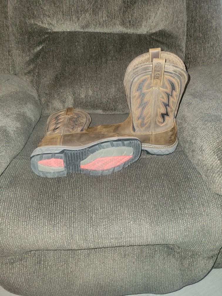 Red Wing Steel Toe Boots