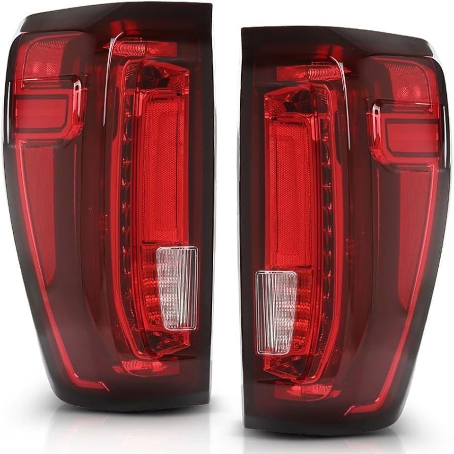 LED Tail Lights for GMC Sierra 1(contact info removed)HD 3500HD 2019-2023 Pair Red Lens
