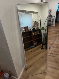 65 x 22 mirror self standing