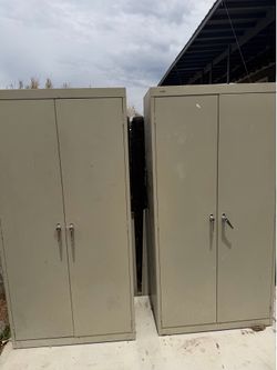 Twin Storage Cabinets