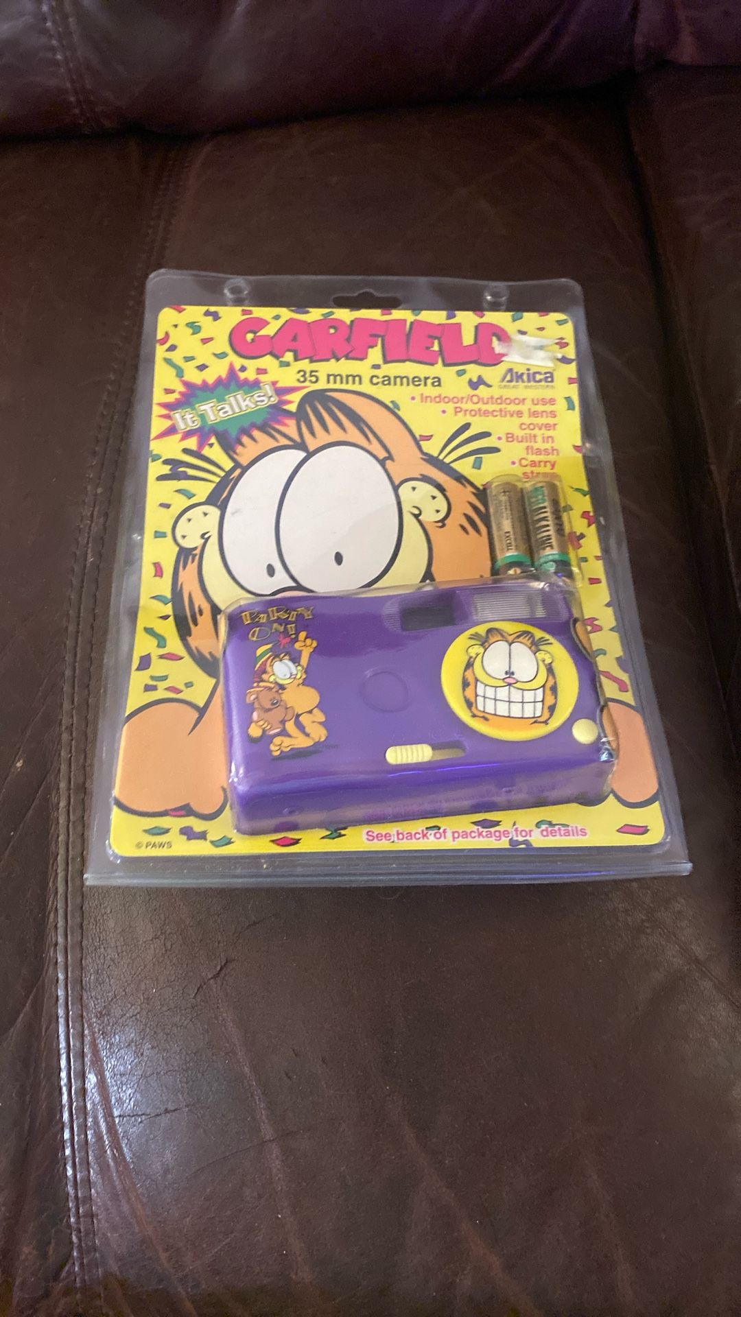 Vintage Rare Garfield 35mm Talking Camera New In Package
