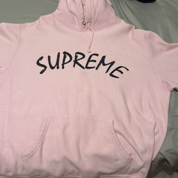 Pink Supreme Hoodie