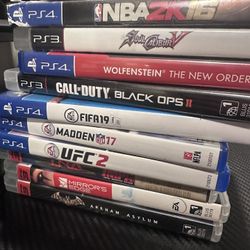 PlayStation 4 & 3Games