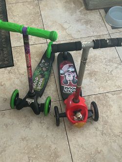 $20 Selling two Scooters for Toddlers!!