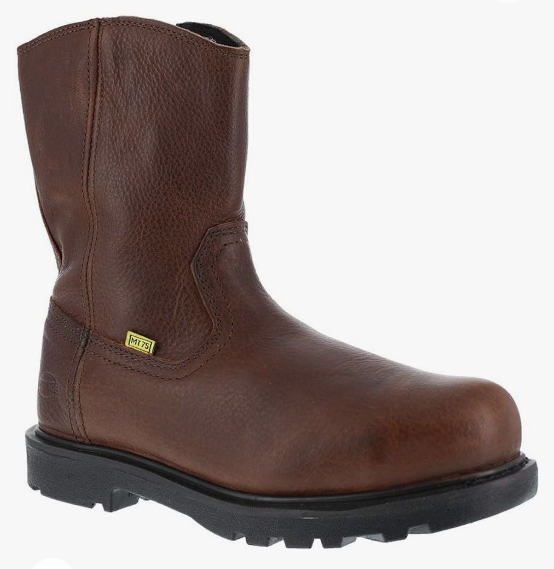 Iron Age, 10in. Wellington Work Boot, Size 10 1/2, Width Wide, Color Brown, 