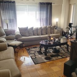 Tan Livingroom Set