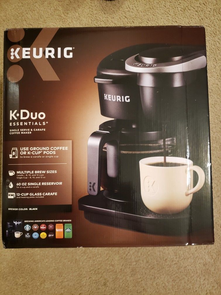 KEURIG DUO, SINGLE CUP OR CRAFE COFFEE MAKER