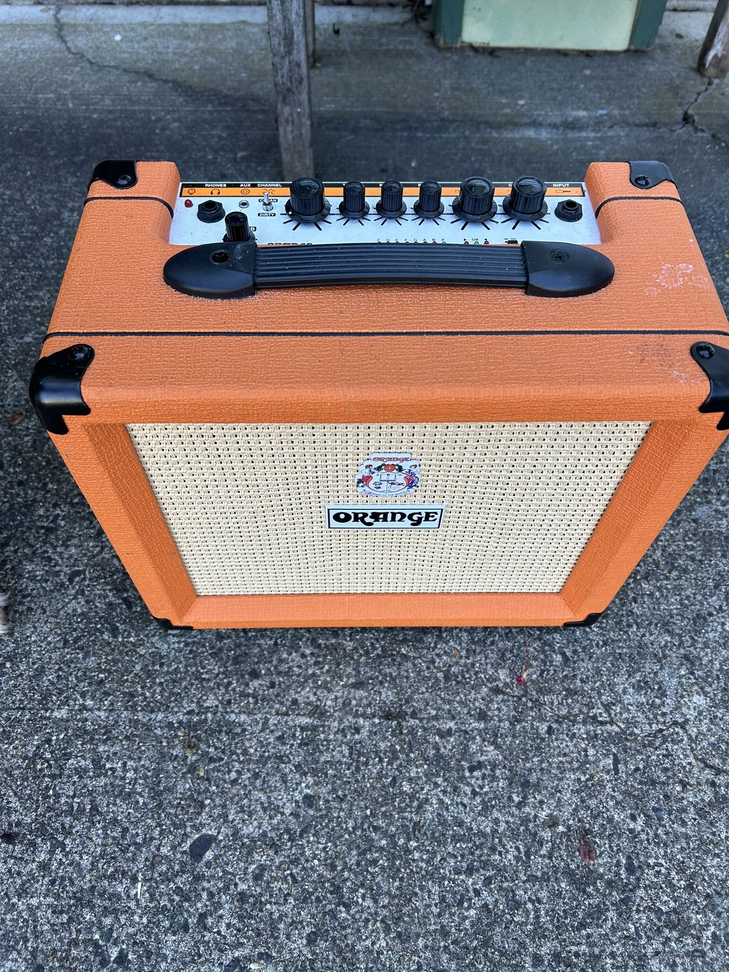 Orange 20RT amp in great shape.   $130 Cash Or Venmo