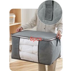 Hotiary 66L Foldable Oxford Clothes Storage Bins,8pcs