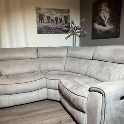Comfortable Curved Sectional 