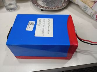 LiFePO battery pack 12v