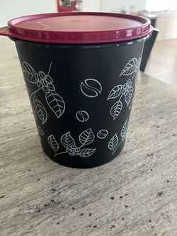 Tupperware Coffee Canister